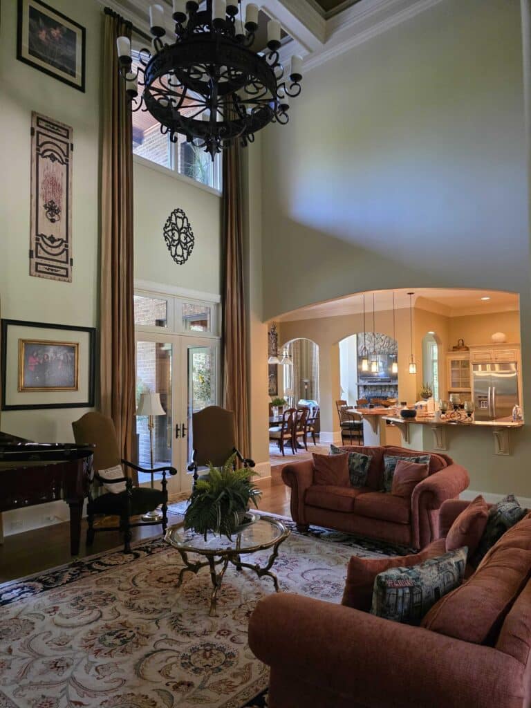 interior paint job in Charlotte by King Paint Company
